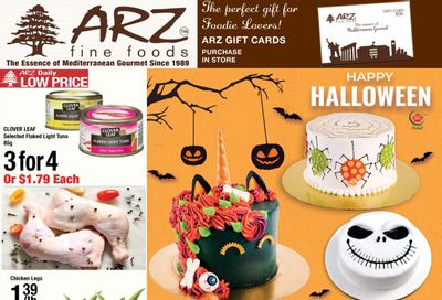 Arz Fine Foods Flyer October 29 to November 4