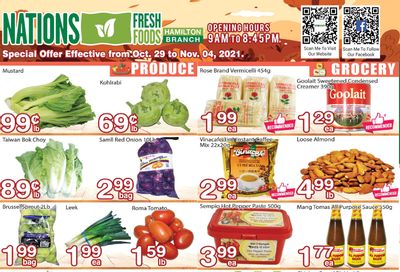 Nations Fresh Foods (Hamilton) Flyer October 29 to November 4