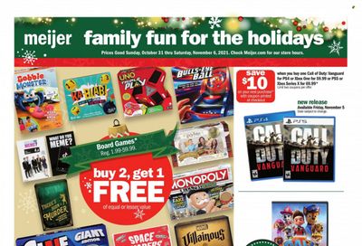 Meijer (IL, IN, KY, MI, OH, WI) Weekly Ad Flyer October 29 to November 5