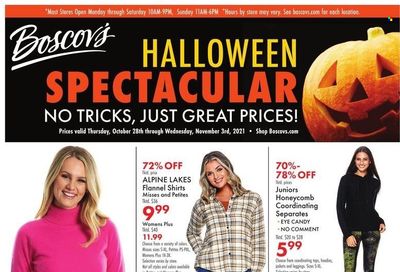 Boscov's (CT, DE, MD, NJ, NY, PA) Weekly Ad Flyer October 30 to November 6