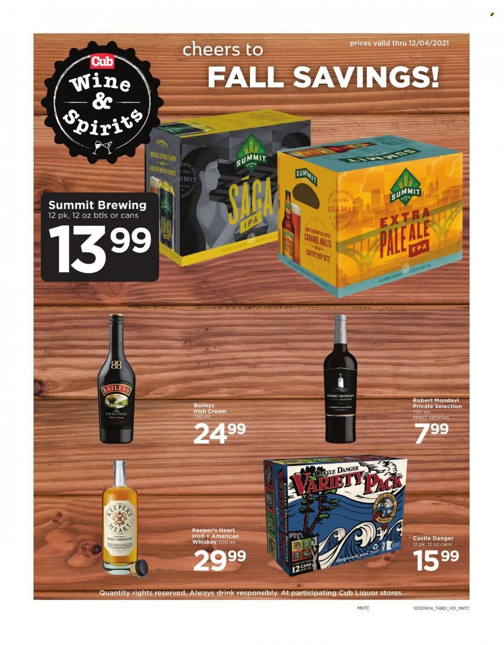 Cub Foods (MN) Weekly Ad Flyer October 30 to November 6