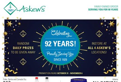 Askews Foods Flyer October 31 to November 6