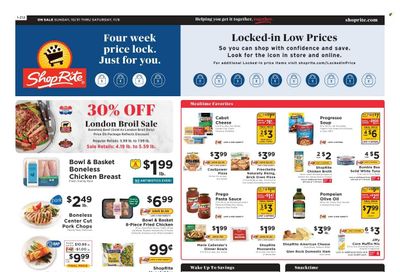 ShopRite (CT, DE, MD, NJ, NY, PA) Weekly Ad Flyer October 31 to November 7