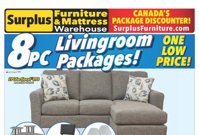 Surplus Furniture & Mattress Warehouse (Winnipeg) Flyer November 1 to 21