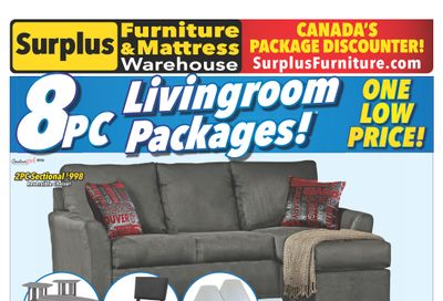 Surplus Furniture & Mattress Warehouse (Thunder Bay) Flyer November 1 to 21