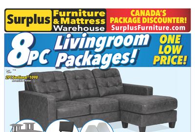 Surplus Furniture & Mattress Warehouse (St. John's) Flyer November 1 to 21