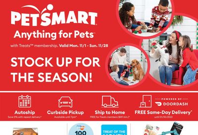 PetSmart Flyer November 1 to 28