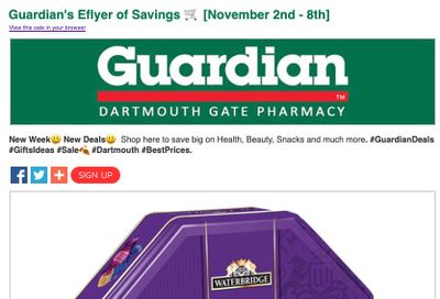 Guardian (Dartmouth Gate) Flyer November 2 to 8