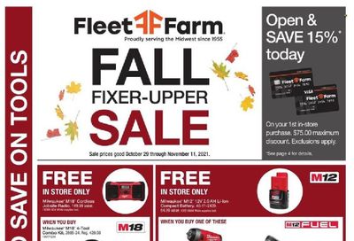 Fleet Farm (IA, MN, ND, WI) Weekly Ad Flyer November 1 to November 8