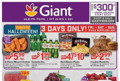 Giant Food (DE, MD, VA) Weekly Ad Flyer November 2 to November 9