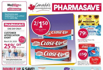 Pharmasave (ON) Flyer March 20 to 26