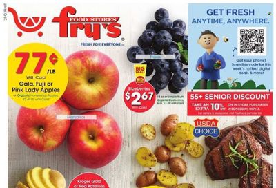 Fry’s (AZ) Weekly Ad Flyer November 2 to November 9