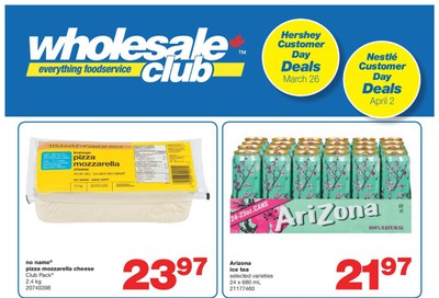 Wholesale Club (West) Flyer March 19 to April 8