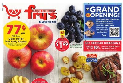 Fry’s (AZ) Weekly Ad Flyer November 2 to November 9