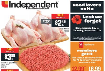 Independent Grocer (ON) Flyer November 4 to 10