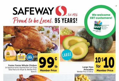 Safeway (AZ, CA, CO, HI, MD, NE, OR, VA, WA) Weekly Ad Flyer November 3 to November 10