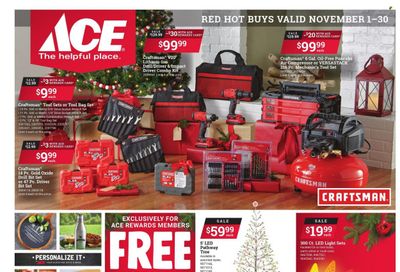 ACE Hardware Weekly Ad Flyer November 3 to November 10
