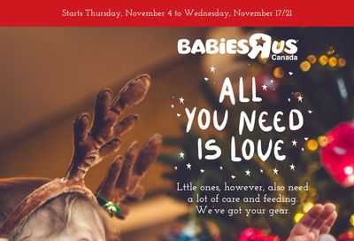Babies R Us Flyer November 4 to 17