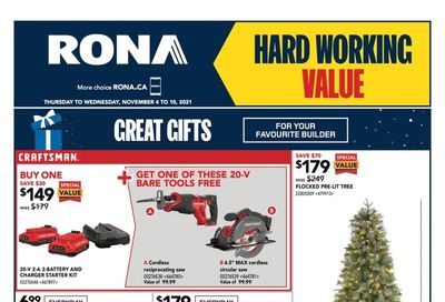 Rona (ON) Flyer November  4 to 10