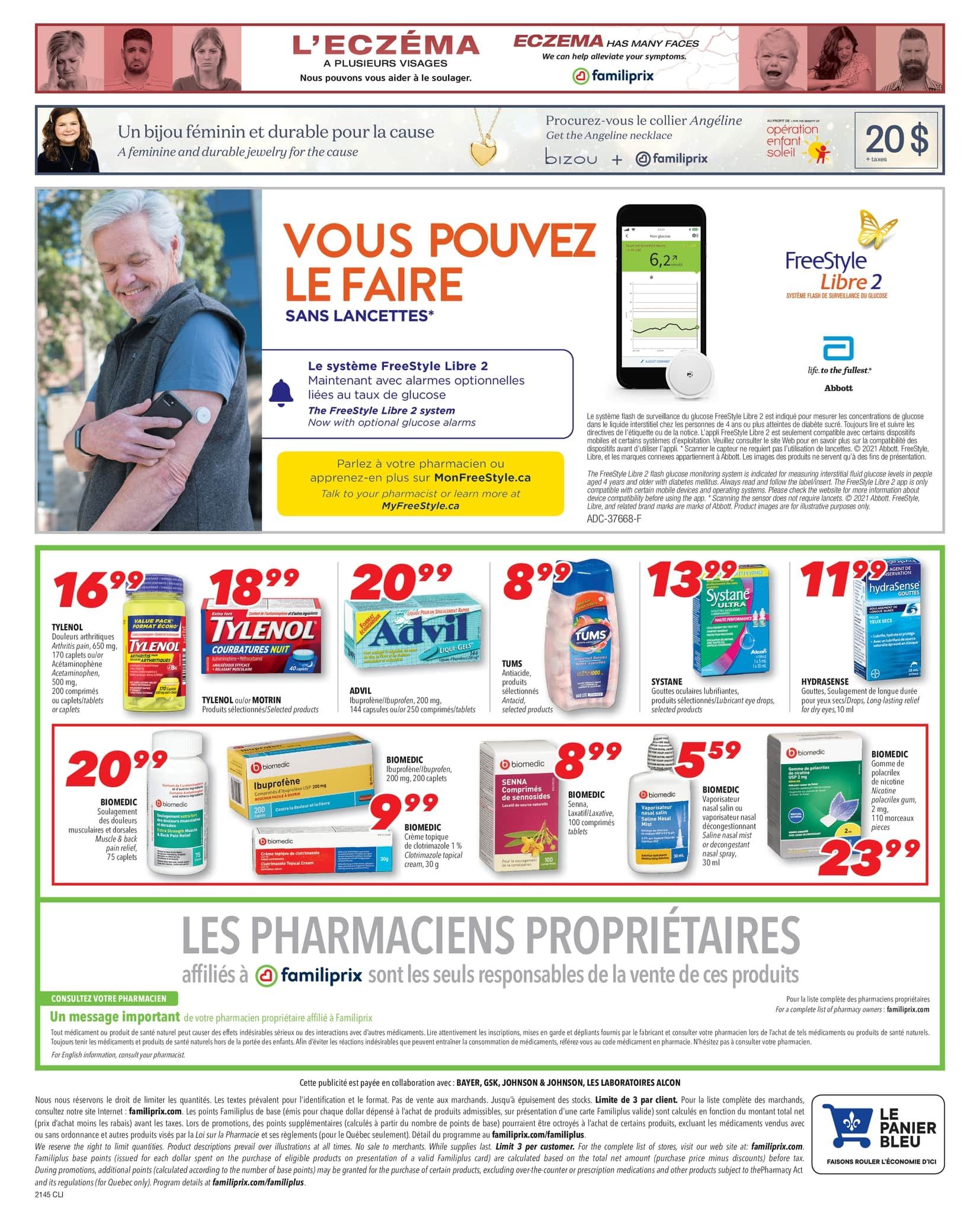 Familiprix Clinique Flyer November 4 to 10