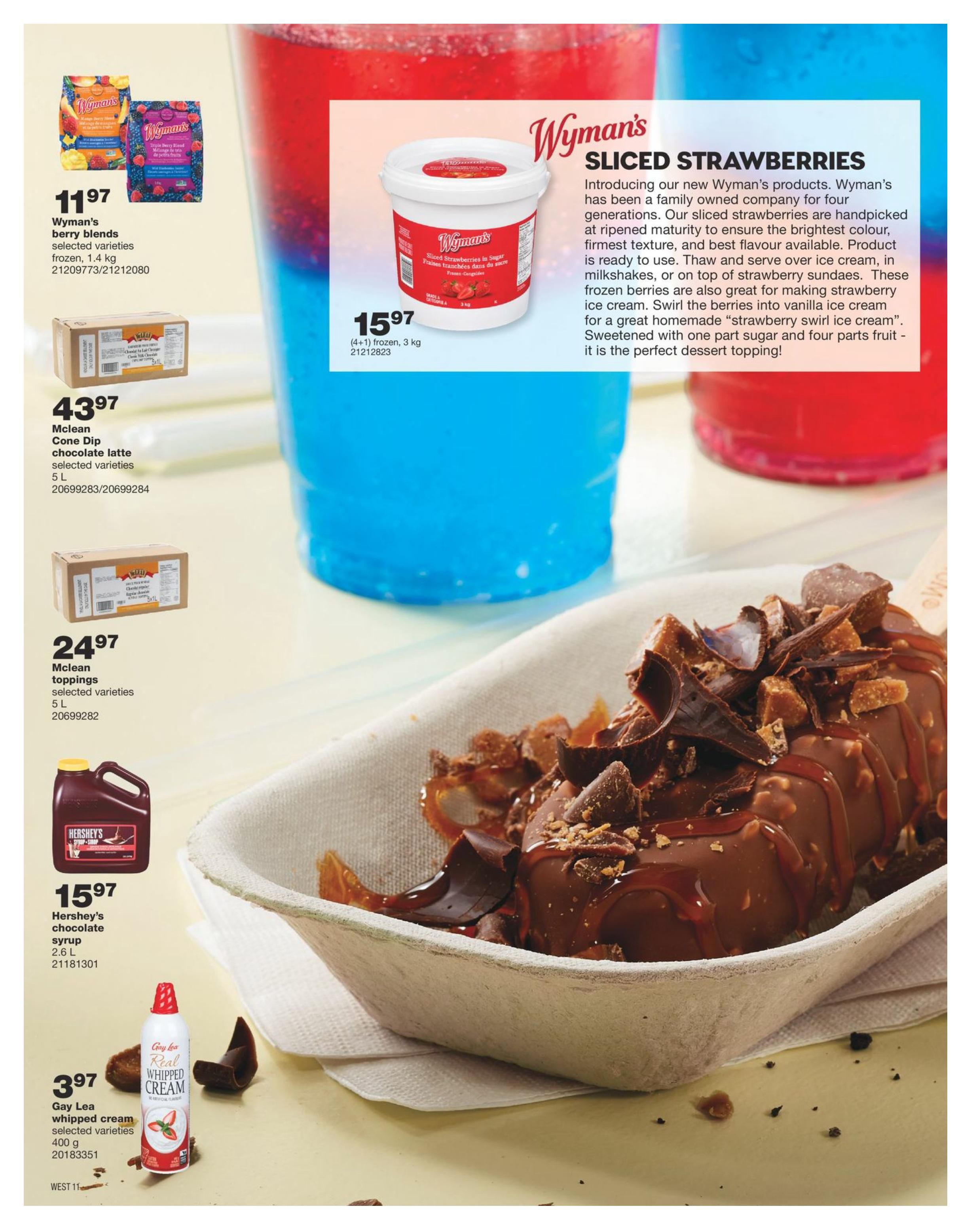 Wholesale Club (West) Dairy Bar Flyer March 19 to April 29
