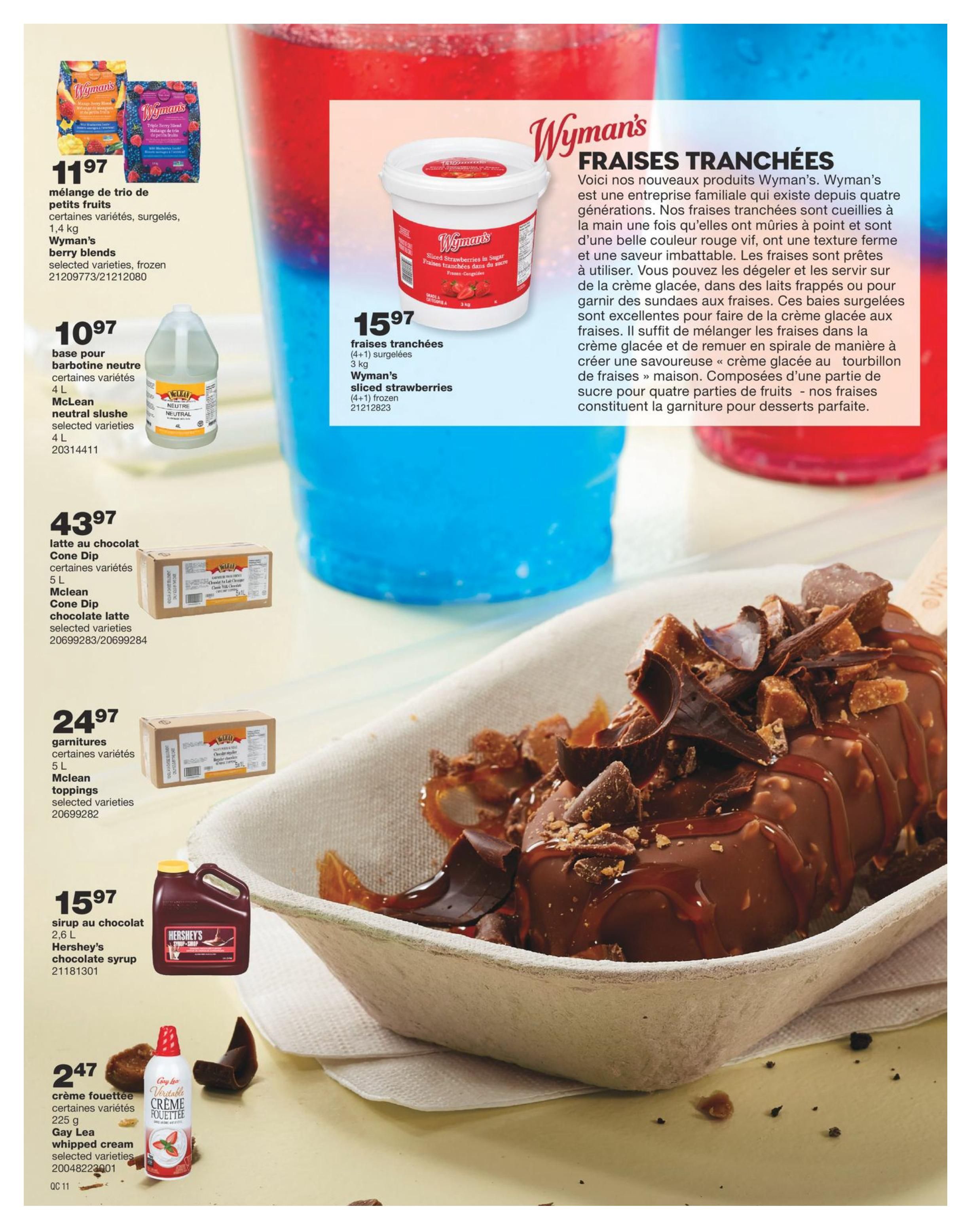 Wholesale Club (QC) Dairy Bar Flyer March 19 to April 29