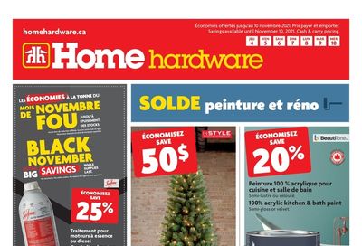 Home Hardware (QC) Flyer November 4 to 10