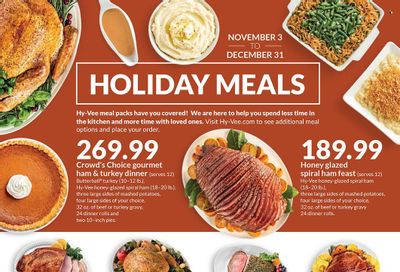 Hy-Vee (IA, IL, MN, MO, SD) Weekly Ad Flyer November 3 to November 10