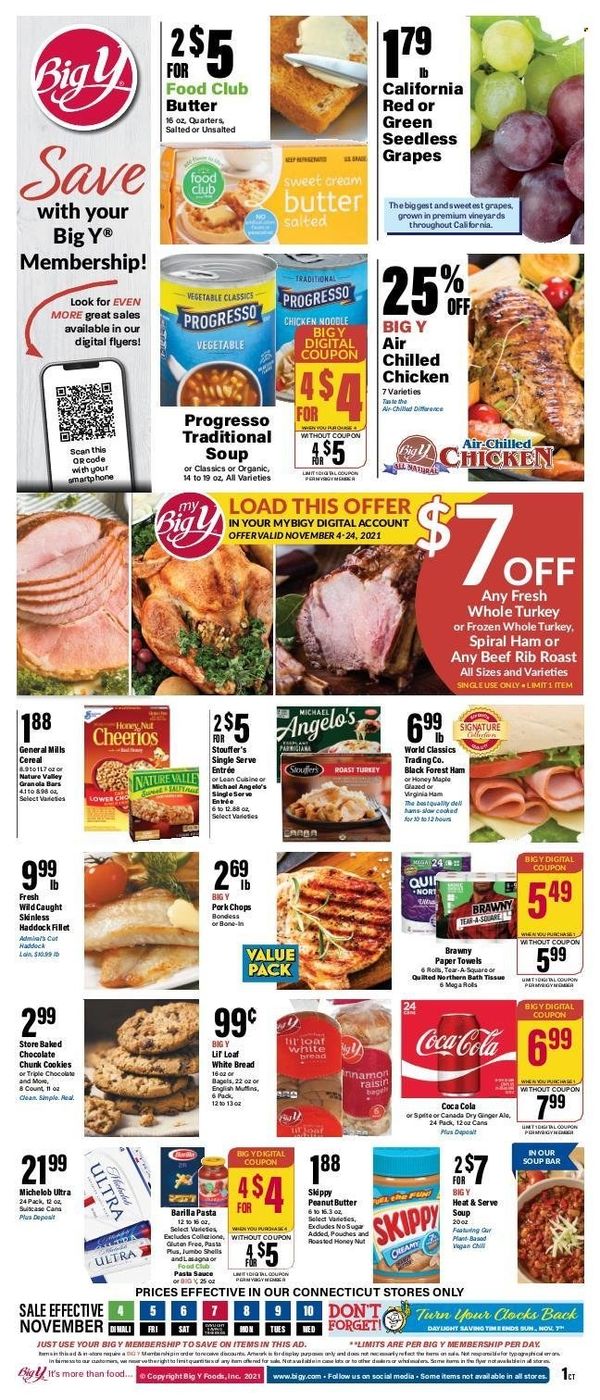 Big Y (CT) Weekly Ad Flyer November 3 to November 10