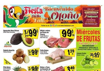 Fiesta Mart (TX) Weekly Ad Flyer November 3 to November 10