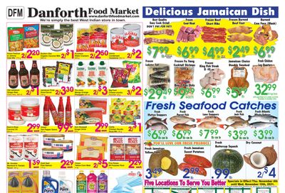 Danforth Food Market Flyer November 4 to 10