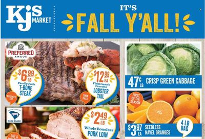 KJ´s Market (GA, SC) Weekly Ad Flyer November 4 to November 11