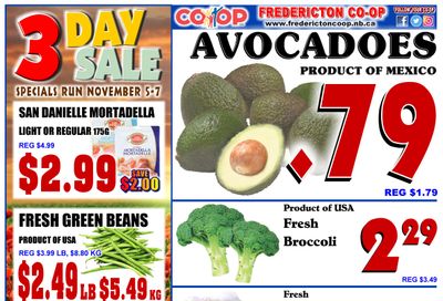 Fredericton Co-op Flyer November 4 to 10