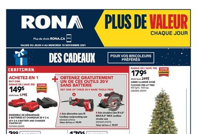 Rona (QC) Flyer November 4 to 10