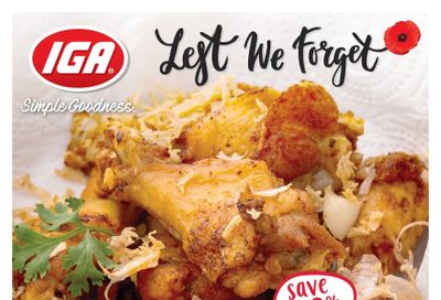 IGA Stores of BC Flyer November 5 to 11