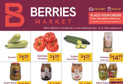 Berries Market Flyer November 4 to 10