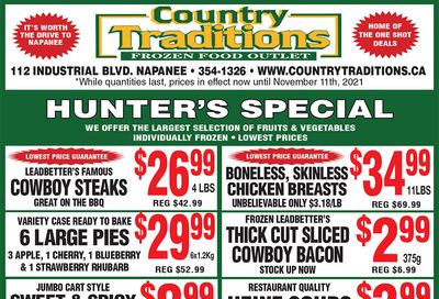 Country Traditions Flyer November 4 to 11