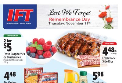 IFT Independent Food Town Flyer November 5 to 11