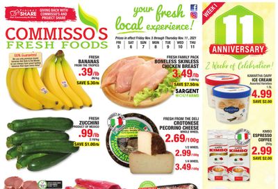 Commisso's Fresh Foods Flyer November 5 to 11