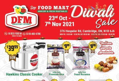 Desi Food Mart Flyer October 23 to November 7