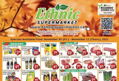 Ethnic Supermarket Flyer November 5 to 11