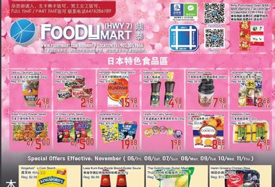 FoodyMart (HWY7) Flyer November 5 to 11