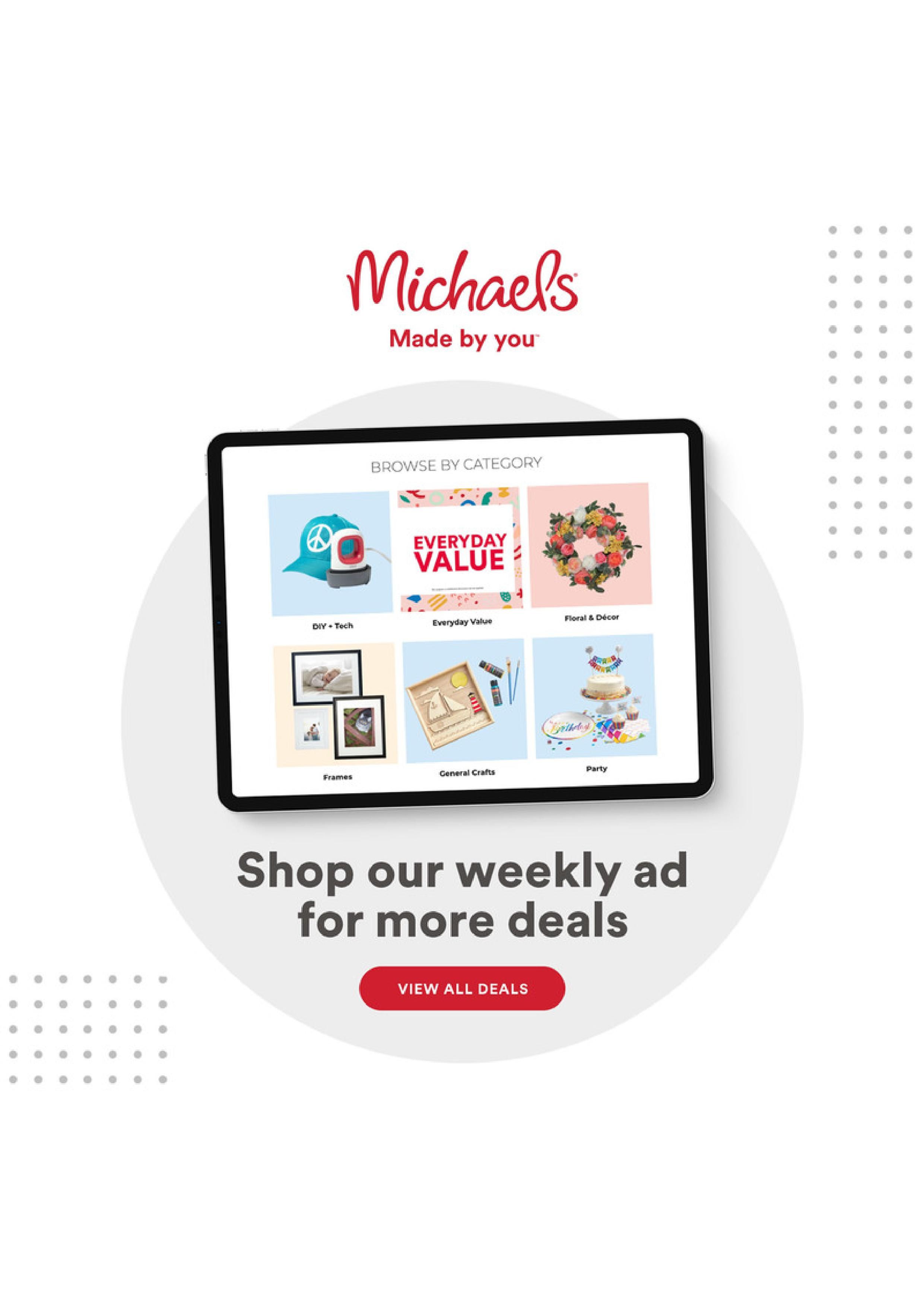 Michael's Flyer November 5 to 11
