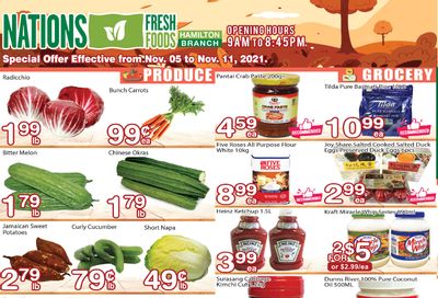 Nations Fresh Foods (Hamilton) Flyer November 5 to 11