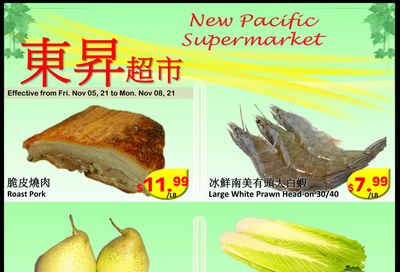 New Pacific Supermarket Flyer November 5 to 8