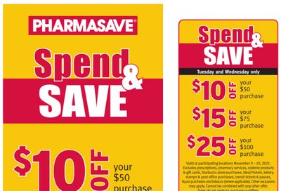 Pharmasave (ON) Flyer November 5 to 11