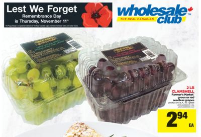 Real Canadian Wholesale Club Flyer November 5 to 11