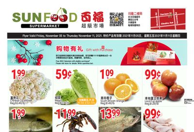 Sunfood Supermarket Flyer November 5 to 11