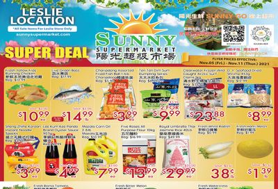 Sunny Supermarket (Leslie) Flyer November 5 to 11