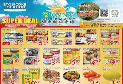 Sunny Foodmart (Etobicoke) Flyer November 5 to 11